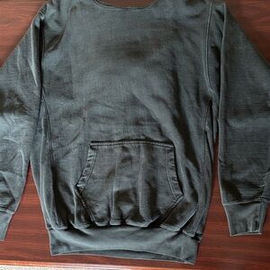 Vintage Steve and Barry's Hunter Green Heavyweight Hoodie - Size Large